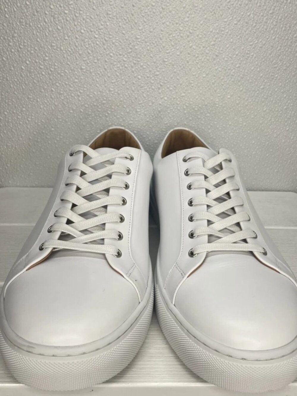 Thursday Boot Co Mens Size 13.5 Premier Low Top Sneakers White Leather Lace Up